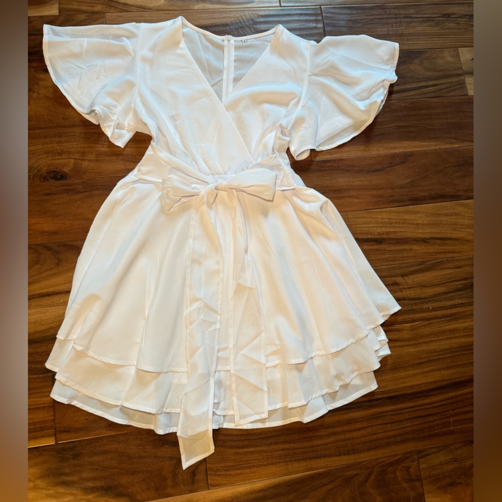 White dress
